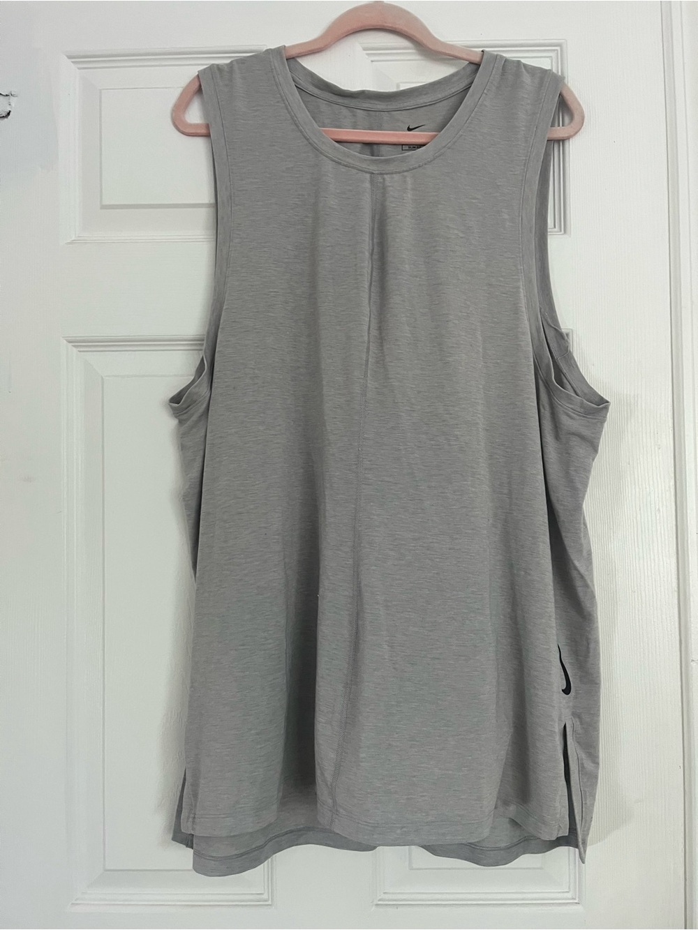 Men’s Nike Light Gray Muscle Tank Top